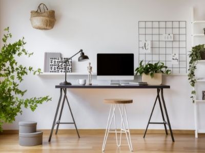 7 wskazówek, jak stworzyć w domu kącik biurowy